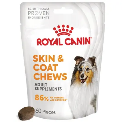 Royal Canin Suplimente Masticabile Skin&Coat 240 g