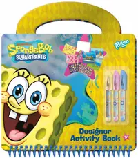 Set creativ Totum - SpongeBob, Caiet de activități