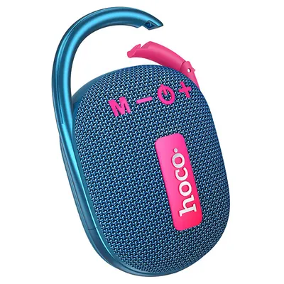Boxa Portabila Bluetooth, Hoco HC17, Capacitate 500mAh, Autonomie 2 Ore, Carabina, Albastru-Roz Engros