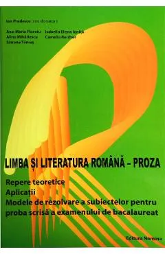 Limba si literatura romana - Proza