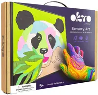 Set creativ cu plastilină Okto - Pictează după număr, panda