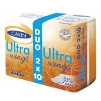 Absorbante Carin Duo-Pack, Fide | 20 buc