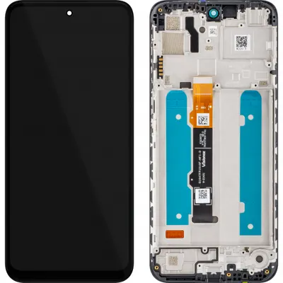 Display cu Touchscreen Motorola Moto G41, cu Rama, Negru, Service Pack 5D68C19764