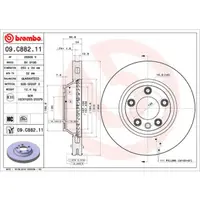 Disc frana BREMBO 09.C882.11