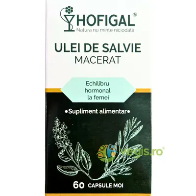 Ulei de Salvie Macerat 60cps moi