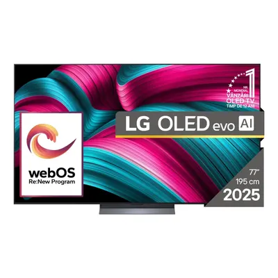 Televizor inteligent LG - OLED77C51LA, 77'', OLED evo, 4K, 120Hz, negru