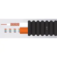 Tub flexibil precablat 16mm FTP CAT6 100m – cablu solid LSZH