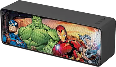 Boxa portabilă Big Ben Kids - Avengers 2.0, negru