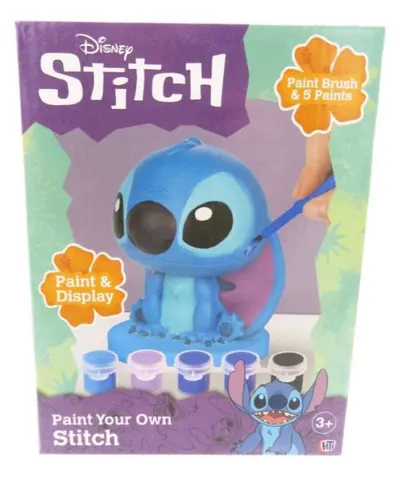 Trusă creativă Disney - Figurină din ipsos pentru colorat Stitch