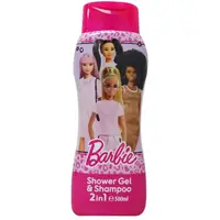 Gel Dus si Sampon 2 in 1 Air Val Barbie, 500 ml