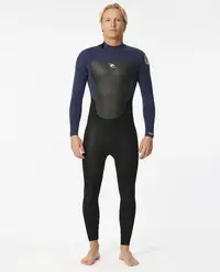 Costum de înot bărbați Rip Curl Omega 3/2 mm cu fermoar la spate