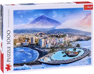 Puzzle Trefl din 1000 de piese - Vedere din Tenerife, Spania