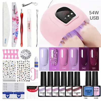 Kit Oja Semipermanenta Manichiura KOSKOE-17
