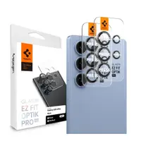 Folie de protectie Camera Spate Spigen GlastR EZ FIT Optik Pro HD pentru Samsung Galaxy S25 Ultra S938, Sticla Securizata, Set 2 bucati, Neagra