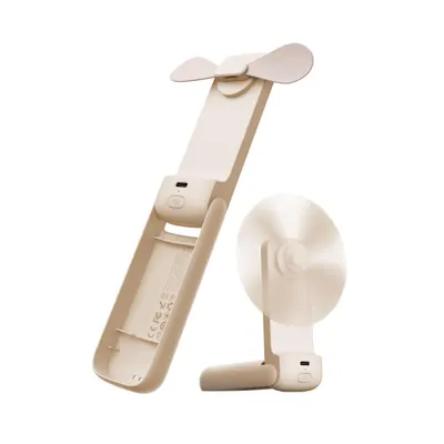 Aecooly Pocket 01 ventilator pliabil de mână, 2000 mAh, bej