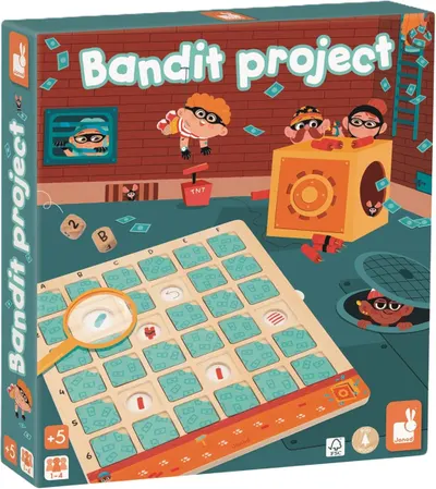 Joc educativ Janod - Prinde banditul