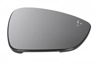 Sticla oglinda dreapta (convex, cu incalzire, asistent pentru schimbarea benzii) potrivit CITROEN C3 AIRCROSS, C4 GRAND PICASSO II, C4 PICASSO II; OPEL CROSSLAND X 02.13