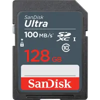 Card Memorie SDXC SanDisk Ultra, 128Gb, Clasa 10 SDSDUNR-128G-GN3IN