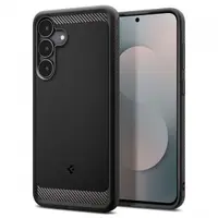 Husa pentru Samsung Galaxy S25 FE, Spigen, Rugged Armor, Neagra Mata ACS10025
