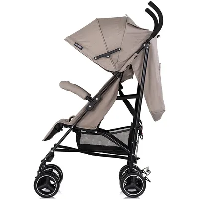 Carucior sport pentru copii Chipolino Milano Latte, spatar reglabil, pliere tip umbrela, suport de picioare reglabil, greutate admisa 22 kg