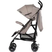 Carucior sport pentru copii Chipolino Milano Latte, spatar reglabil, pliere tip umbrela, suport de picioare reglabil, greutate admisa 22 kg