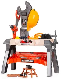 Set joc Chipolino - Unelte electronice cu banc de lucru, 63 piese