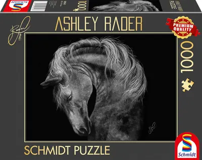 Puzzle Schmidt din 1000 piese - Calul: personificarea puterii