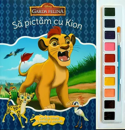 Să pictăm cu Kion - Paperback brosat