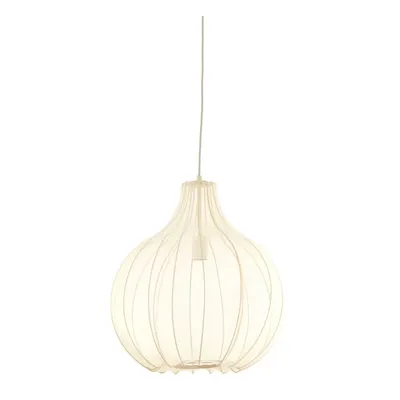Lustră bej cu abajur textil ø 50 cm Elati – Light & Living