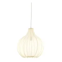 Lustră bej cu abajur textil ø 50 cm Elati – Light & Living