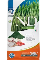 FARMINA N&amp;D Spirulina Cat Adult Herring and Wolfberry 50g