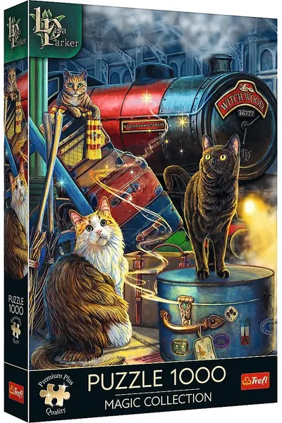 Puzzle Trefl din 1000 piese - Witchwood Express