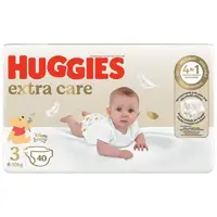 Huggies Extra Care nr.3, 6-10 kg | 40 bucati