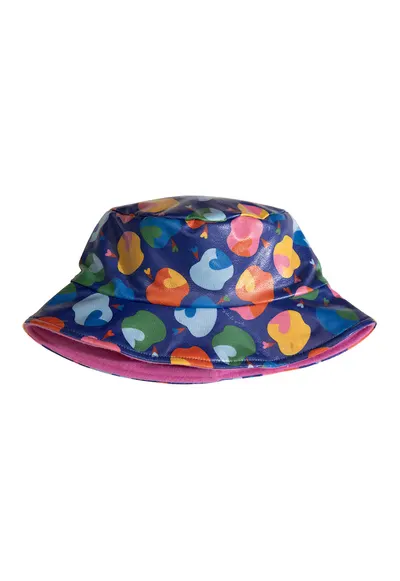 Palarie bucket cu model grafic - Multicolor