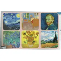 Set suport pahare - Vincent Van Gogh - diverse modele