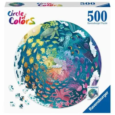 Puzzle Cerc Ocean, 500 Piese