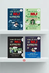 Pachet seria "Cum să faci să NU citești" (Vol.2,3,4,5) - Paperback brosat - Tommy Greenwald
