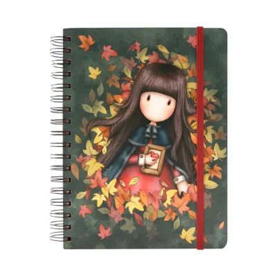 Agenda cu spira Gorjuss Autumn Leaves