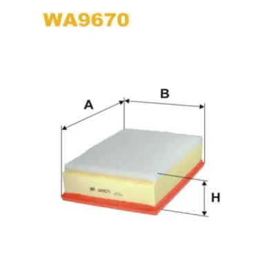 Filtru aer WIX FILTERS WA9670