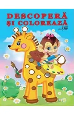 Animale salbatice. Descopera si coloreaza