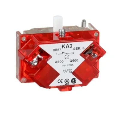 Cutie De Borne Cu Borne Protejate - 9001K - 1 Nc Standard - Aliaj De Argint