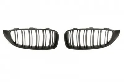 Grila radiator Dreapta Stanga set, model pachet M, negru potrivit BMW 4 F32, F82, 4 F33, F83 1.5-3.0D 07.13- 2013-2017