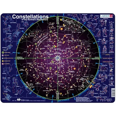Puzzle 70 piese - Maxi - Constellations