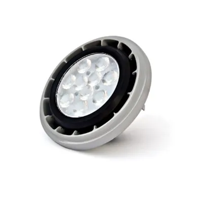 Led G53 R111, 13w, 3000k, 850lm, 24°, 12v Ac/dc