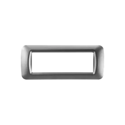Placa ornament TOP SYSTEM - tehnopolimer gloss finish - 6 module- METALLIC TITANIUM - SYSTEM