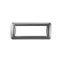 Placa ornament TOP SYSTEM - tehnopolimer gloss finish - 6 module- METALLIC TITANIUM - SYSTEM
