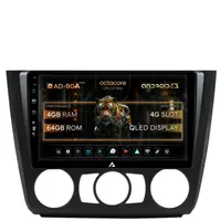Navigatie BMW Seria 1 E87 (2007-2011), Clima Manuala, Android, A-Octacore 4GB RAM + 64GB ROM, 9 Inch - AD-BGA9004+AD-BGRKIT398
