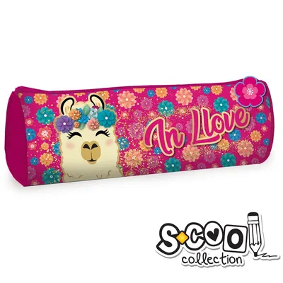 Penar tip etui, 1 fermoar, S-cool Little Unicorn