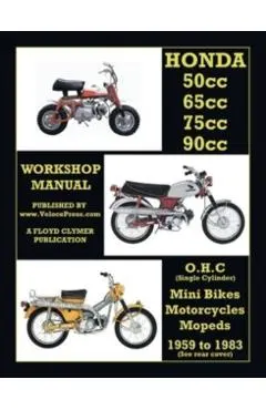 Honda 50cc, 65cc, 70cc & 90cc Ohc Singles 1959-1983 All Models Workshop Manual