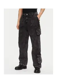 Pantaloni barbati 156212 - Bumbac - Negru - Negru